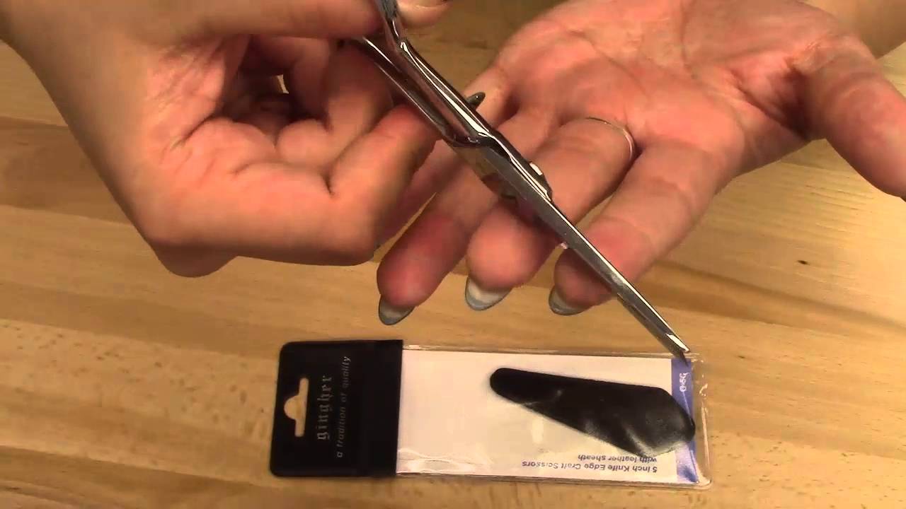 G5C Gingher 5 in tailor point scissors YouTube