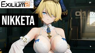 Nikketa - Immaculate Devotion | Full Outfit Showcase (Dorm, Crew Deck & Gameplay) | GFL2 @Shiro.Channel