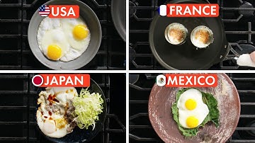 Chefs From Around The World Make Fried Eggs | Epicurious