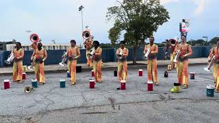Bluecoats warmup Atlanta show 2026 horn line