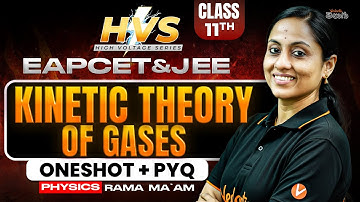 Kinetic Theory of Gases Class 11 Physics | One Shot + PYQs | HVS | EAPCET JEE 2026/27