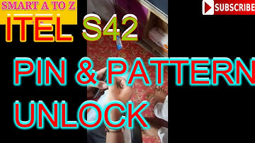 itel s42 pin and pattern unlock by miracle crack