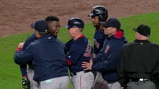 Bos Ortiz Strikes Out, Disagrees And Gets Tossed