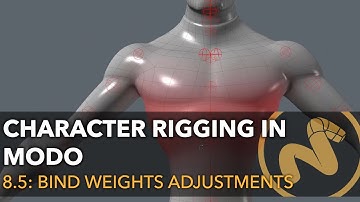 Character Rigging in Modo | Part 8.5: Further Bind Weight Adjustments
