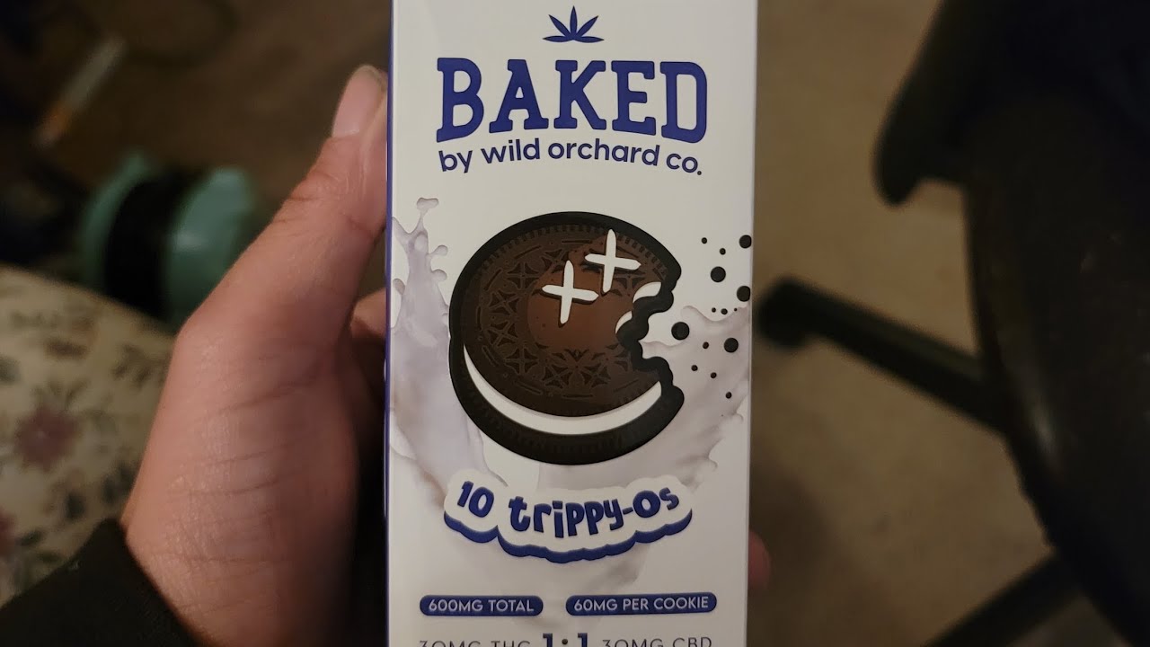 baked trippy os edible oreos. unboxing