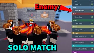 I created an ARMY.. in SOLO *Roblox Bedwars*