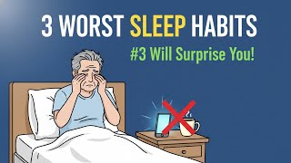 3 Worst Sleep Habits That Drain Your Energy (and What To Do Instead!) | Whiteboard Animation