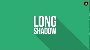 How To Make Long Shadow In Photoshop   Any Version   No Script Or Plugin