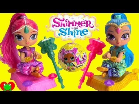 shimmer and shine play doh