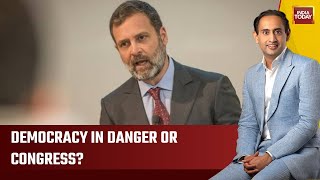 Watch Full Debate: Is Indian Democracy Under Threat Or Is Congress Party Facing Existential Threat?