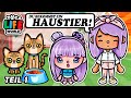  wir lieben tiere  die adoption  part 1  liebes geschichte  deutsche toca boca story