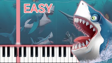 Jaws Theme Song | Easy Piano Tutorial | Simple Piano