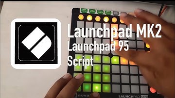 Launchpad mini mk2 ft launchpad 95 script step sequencer drum machine / push emulator
