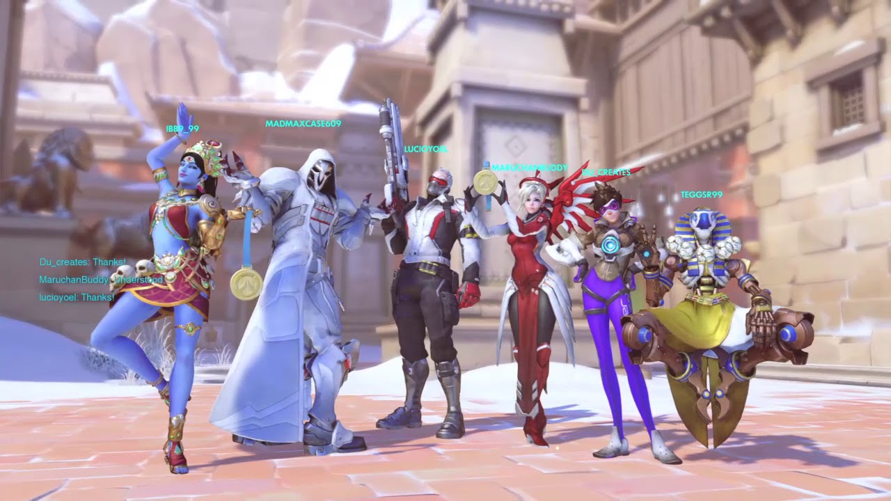 Overwatch gameplay starring tegger - YouTube