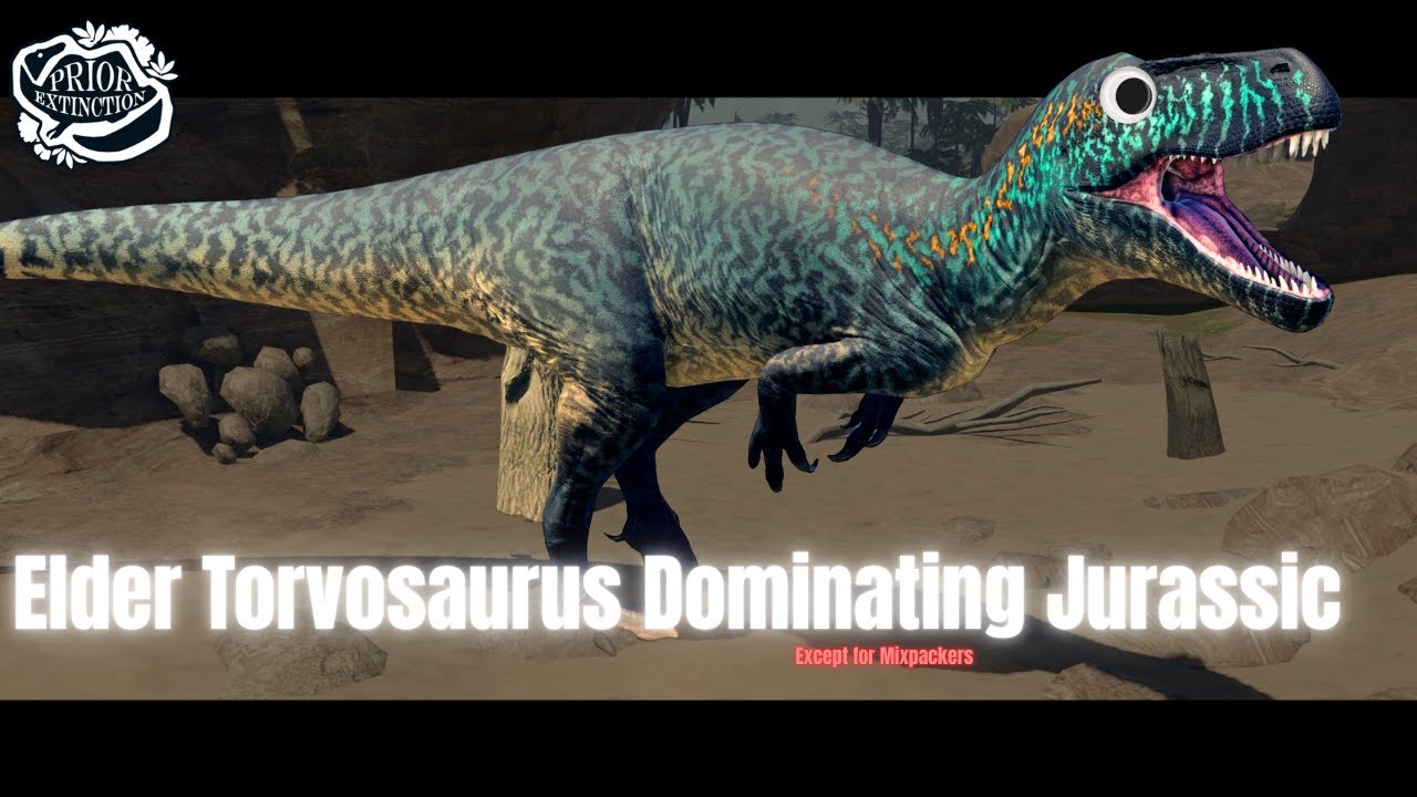 ELDER Torvosaurus Domination | Prior Extinction ROBLOX