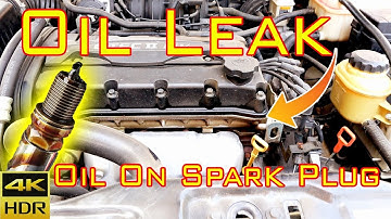 Oil On Spark Plug Fixing, quick wash the engine | Engine Cover Leak | ALIMECH