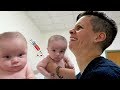 The Twins Get Shots | Emotional Mom