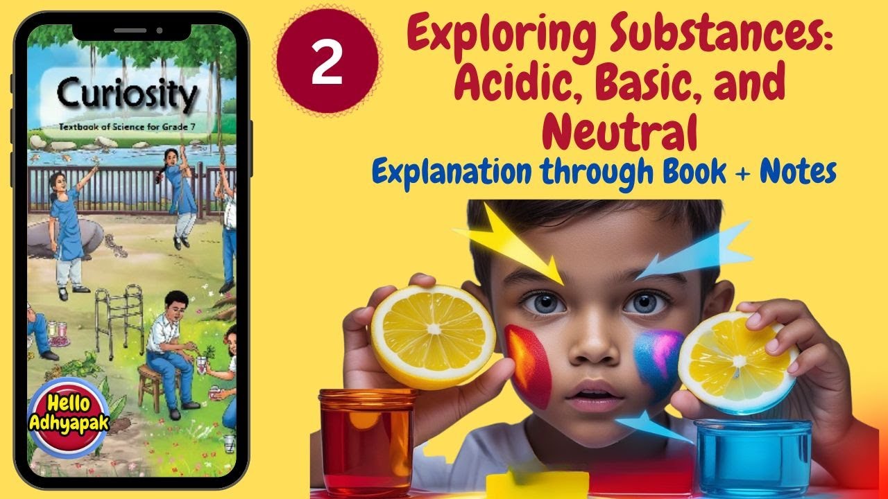 Neutral Picture Science Exploring Substances Acidic, Basic and Neutral | Class 7 Science ...
