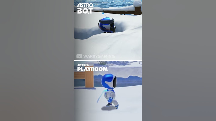 Astro Bot vs Astro's Playroom | Snow Physics