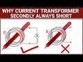 Why current transformer secondary always short! Ct secondary short! Current transformer