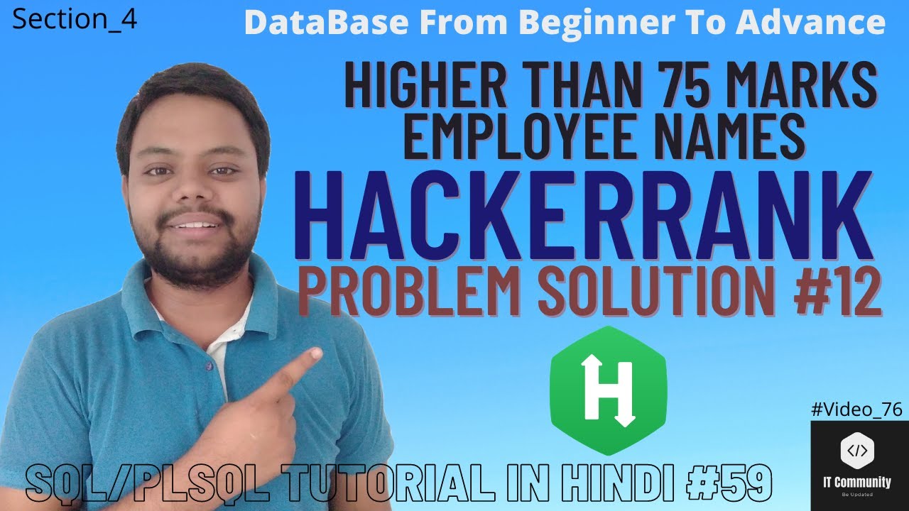 Higher than 75 marks hackerrank solution employee names hackerrank