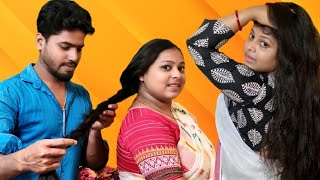 Payel's Long Hairplay by male|| devar and bhabhi Hairplay|| new long hair story video in Hindi||