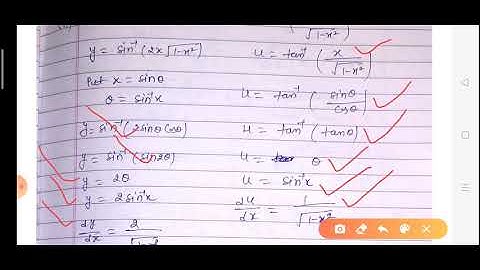 class 12th Differentiation Elements of mathematics exercise 7.8