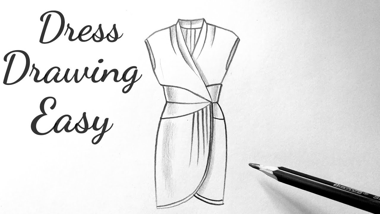 How To Draw A Beautiful Girl Dress Drawing Design Easy Fashion Illustration Dresses Drawing Tutorial Youtube How To Draw A Beautiful Girl Dress Drawing Design Easy Fashion Illustration Dresses Drawing Tutorial Youtube