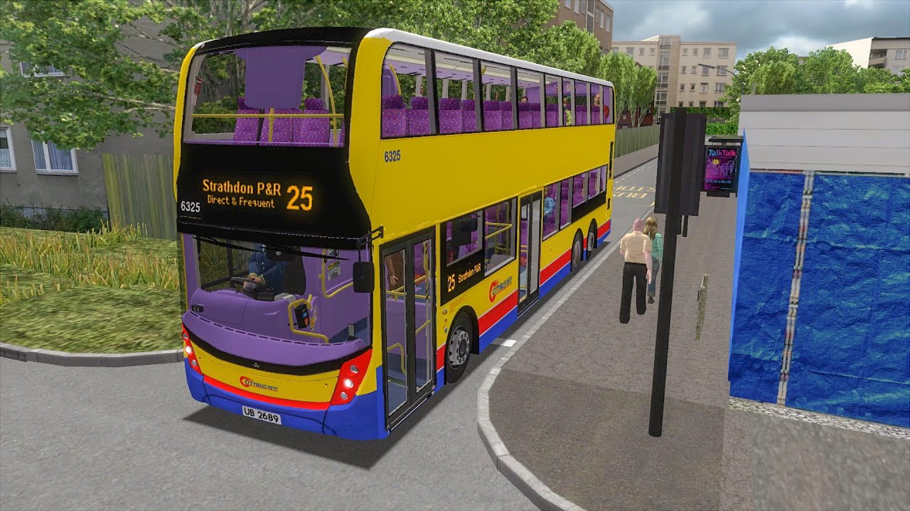 [OMSI2]Strathshire Rt.25(City Centre→Strathdon P&R)