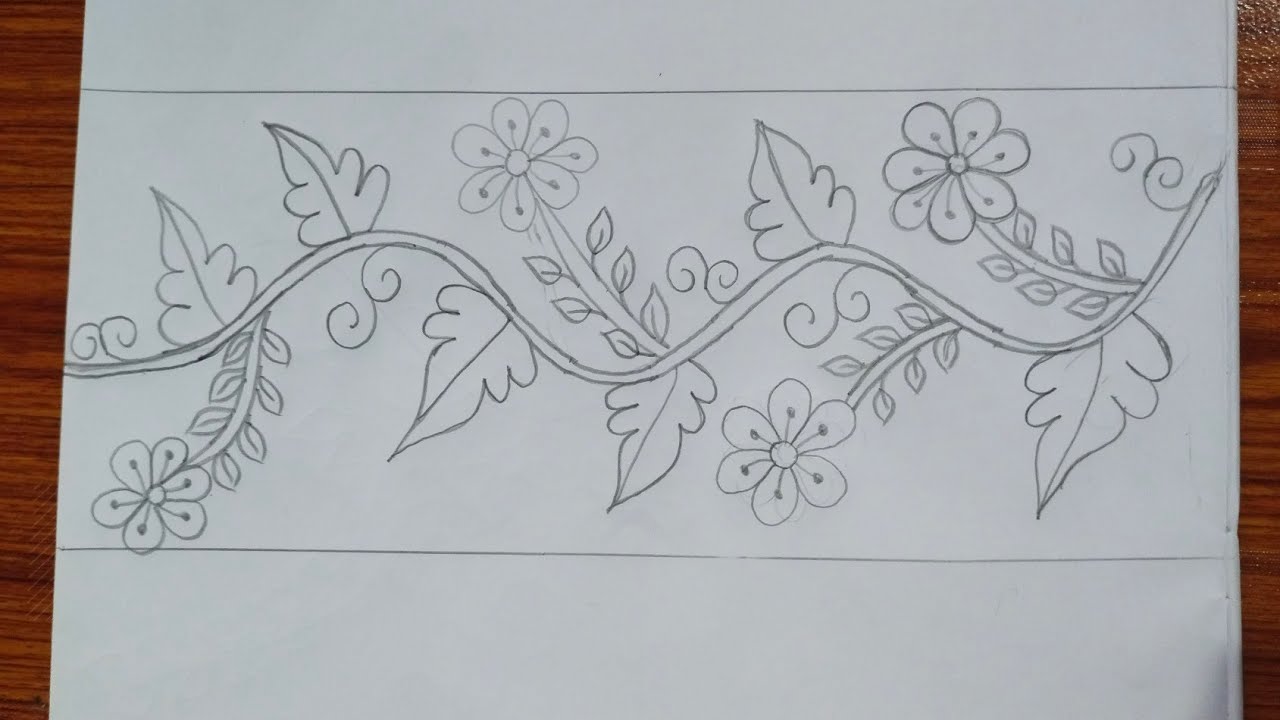 Details more than 239 floral pattern sketch latest