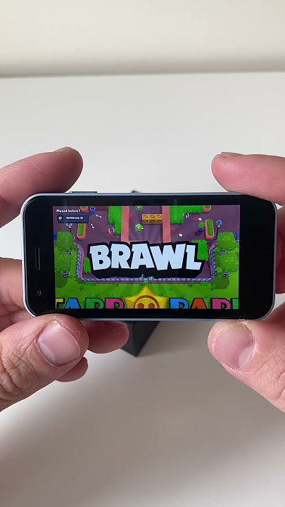 Yes you can play any game from Google play with MiniFriend! #miniphone #smartphone #unboxing #fyp