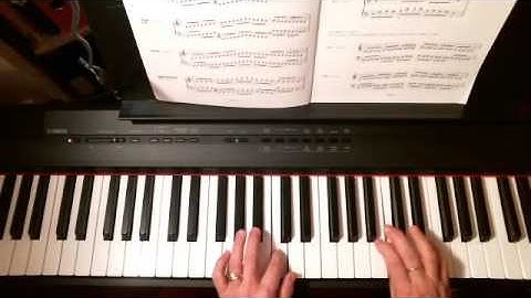 Grade 3 Jazz Dorian scale on G