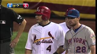 2012/09/04 Molina's 1,000th career hit