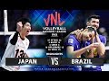 Japan vs Brazil  | Highlights Men's VNL 2019