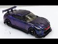 custom Hot wheels Nissan GT-R r35 echo en directo