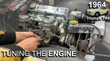 1964 TR4 - Part 22 - Tuning The Engine (attempt 1)