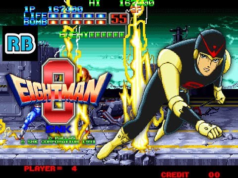 1991 [60fps] Eight Man 295000pts Nomiss ALL - YouTube