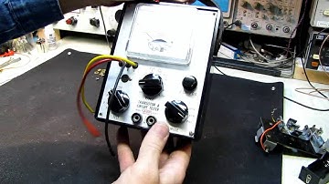 10 Buck Test Bench - Eico Transistor Tester/ Multimeter