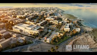 Lifang Kara Al Bahr Hotel Architectural Rendering Animationvisualization Cgifly-Through Animation