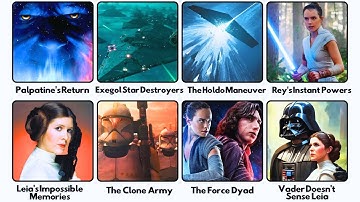 Every WILD Star Wars Plot Hole Explained in 12 minutes