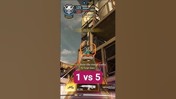 1 vs 5 with AK117 to protect hardpoint