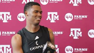 Texas A&M QB Marcel Reed discusses spring ball, offseason work
