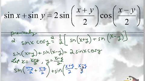 Proving a Sum to Product Identity