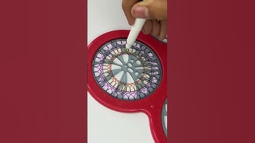 Stress-Relief ASMR Art | Satisfying Spirograph Drawing #asmr #art #spirograph #shorts #2025 #usa