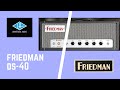 Friedman ds40  dirty shirley uad universal audio plugin 