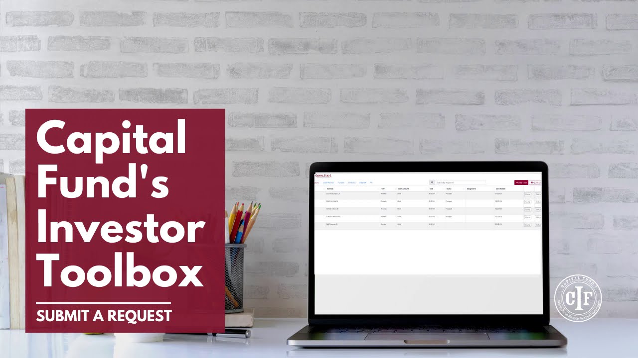 Capital Fund - Investor Toolbox: How to Submit a Request - YouTube