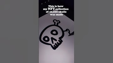 How my NFT collection of 10K skulls was made 🥴💀