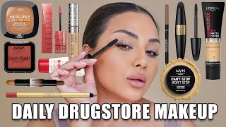 Full Face Using Drugstore Makeup | Nina Ubhi