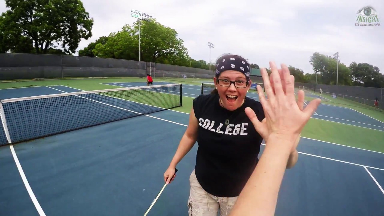 Pickleball with GoPro YouTube