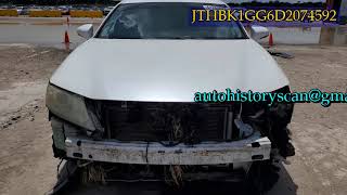 JTHBK1GG6D2074592 Lexus Es 2013